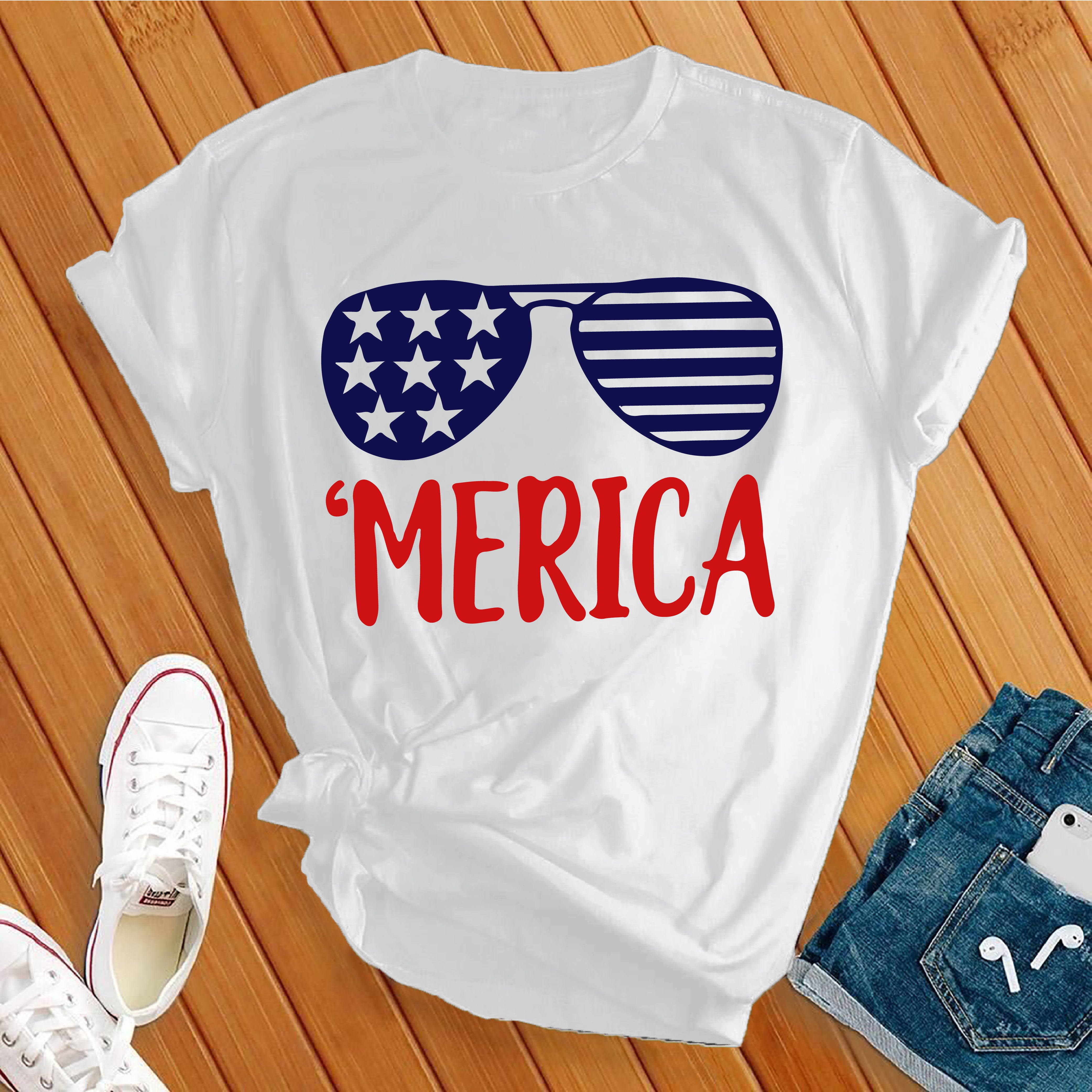 Merica Sunglasses Tee