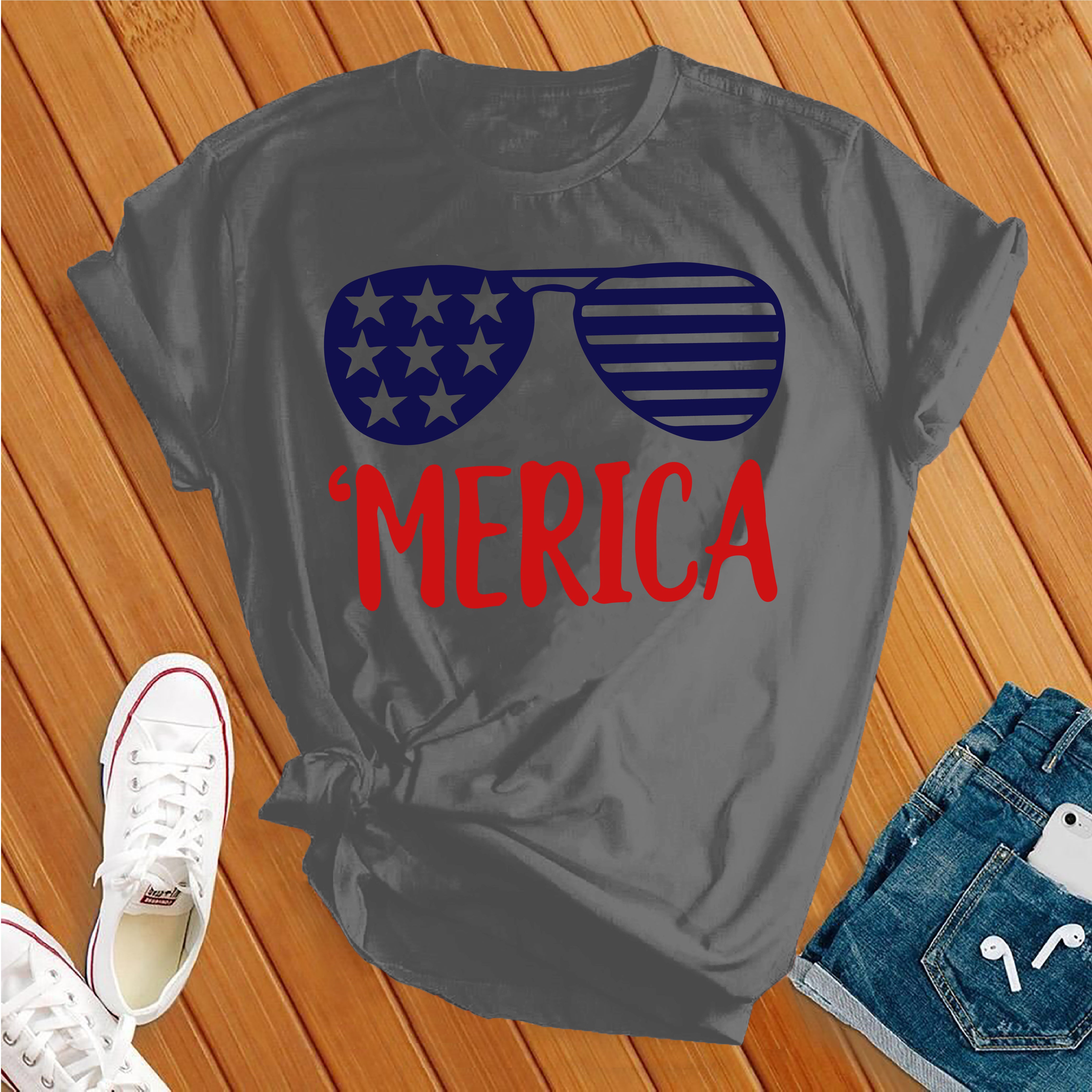 Merica Sunglasses Tee