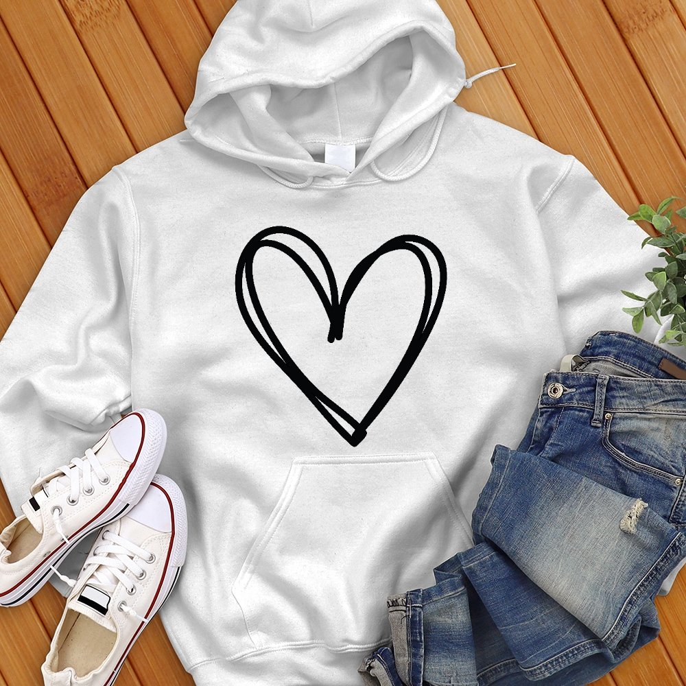 Big Heart Sweatshirt - Love Tees