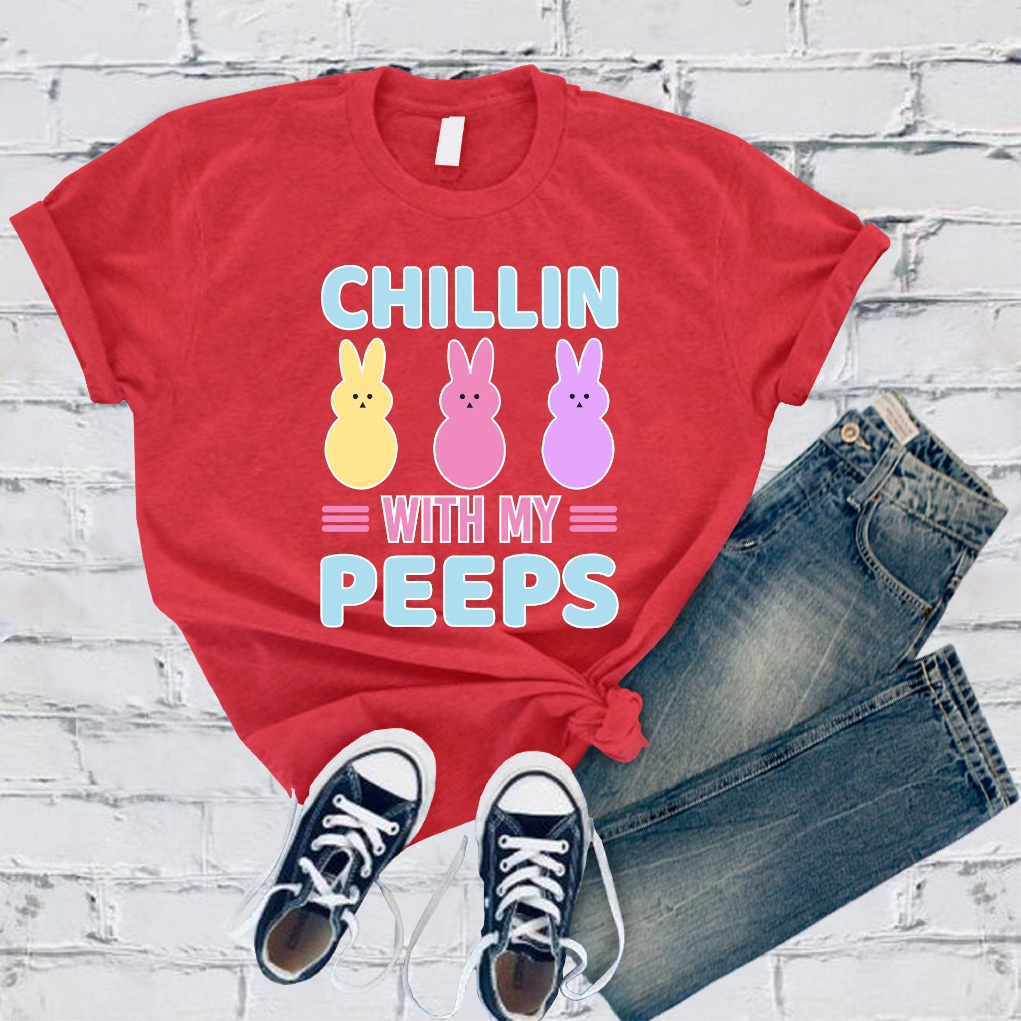 Chillin With My Peeps Tee - Love Tees