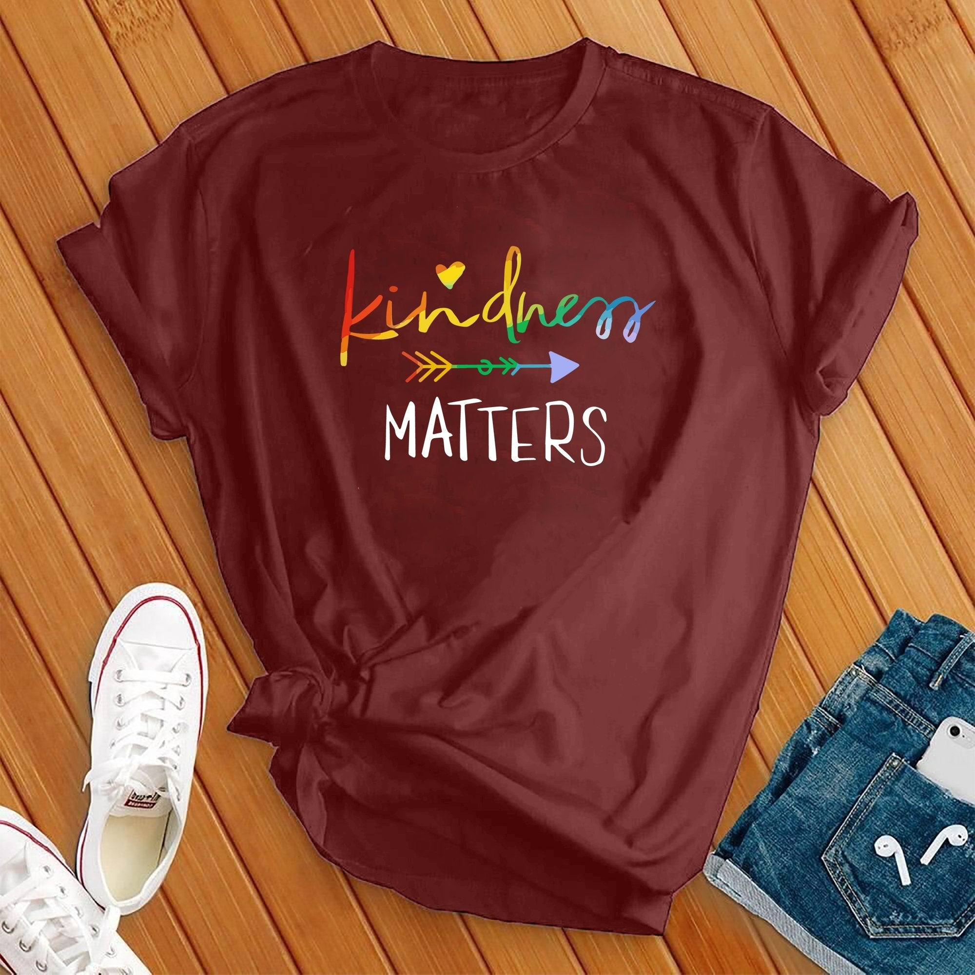 Colorful Kindness Matters Tee - Love Tees