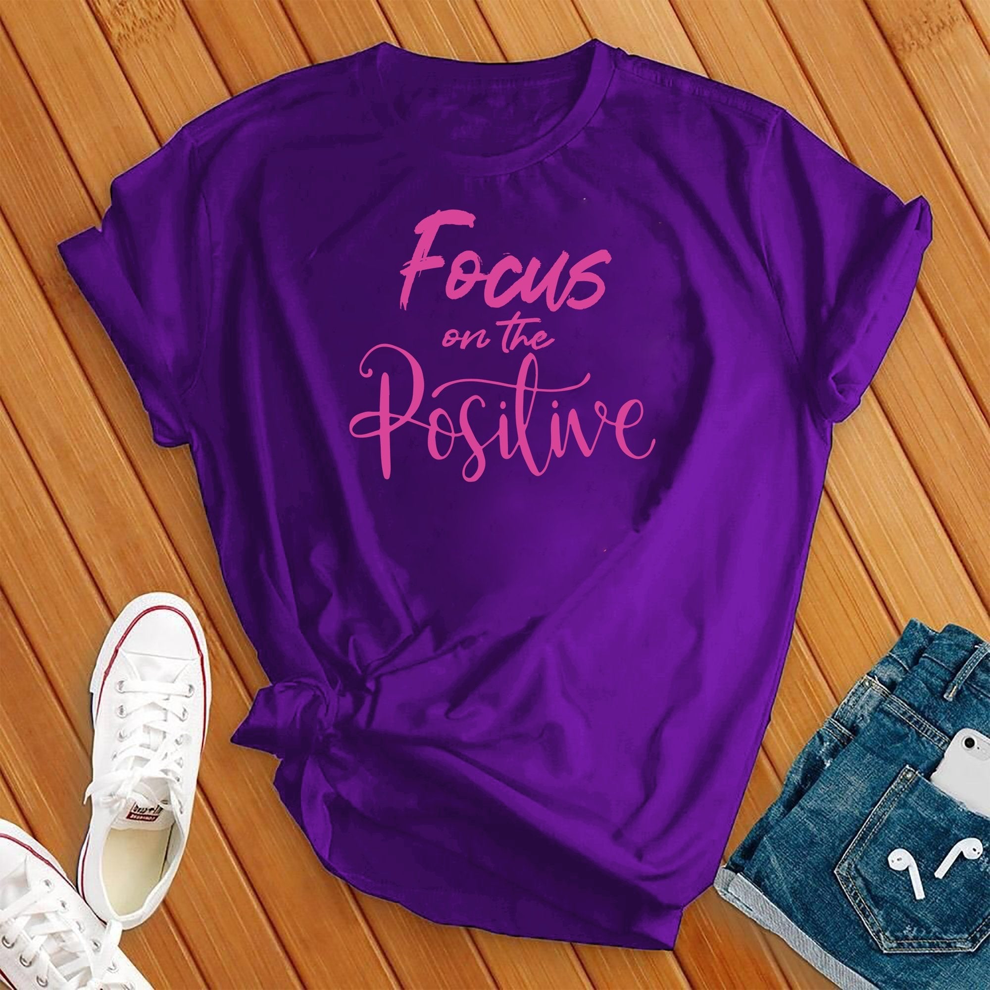 Focus On The Positive Tee - Love Tees