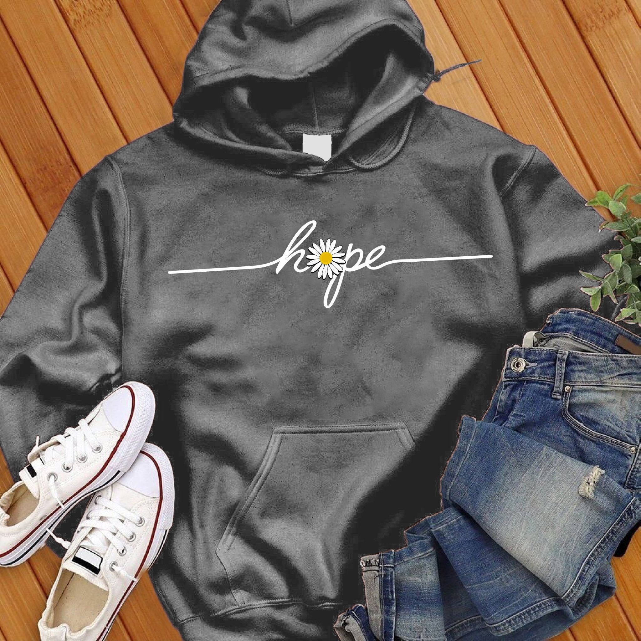 Hope Daisy Hoodie - Love Tees