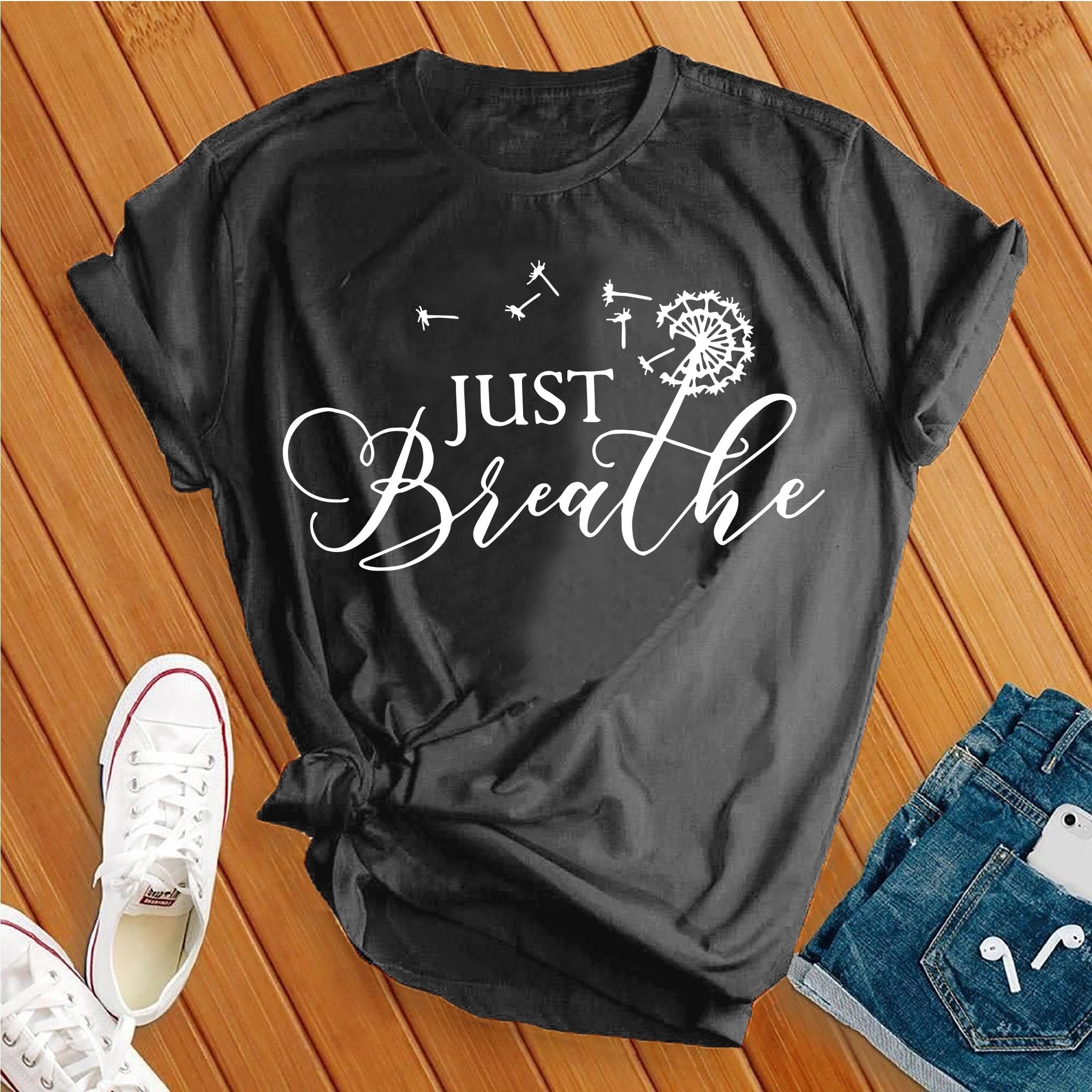Just Breathe 3 Tee - Love Tees
