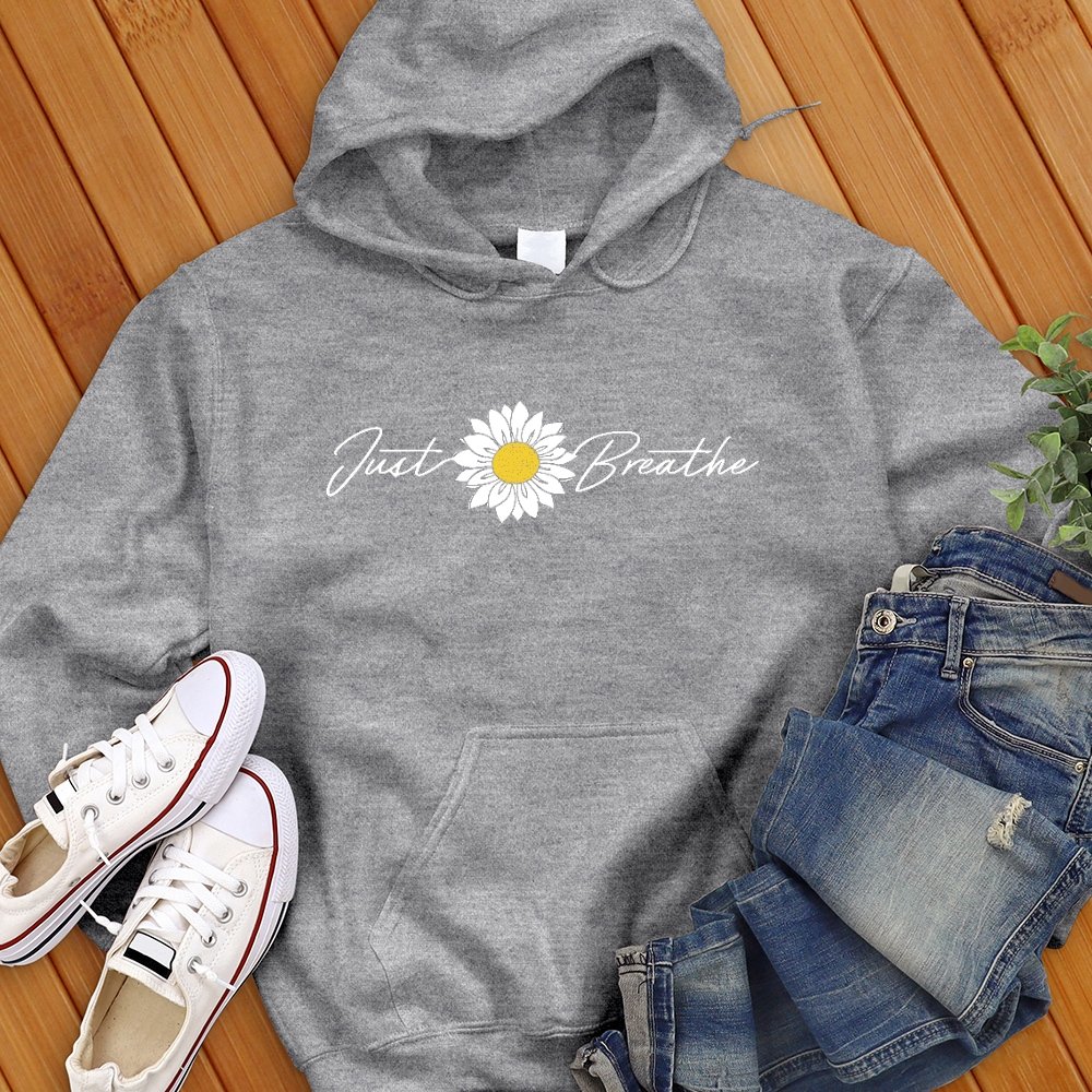 Just Breathe Flower Sweatshirt - Love Tees