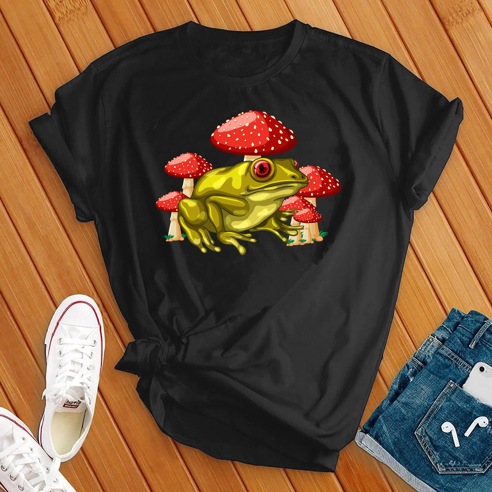 Mushroom Frog Tee - Love Tees