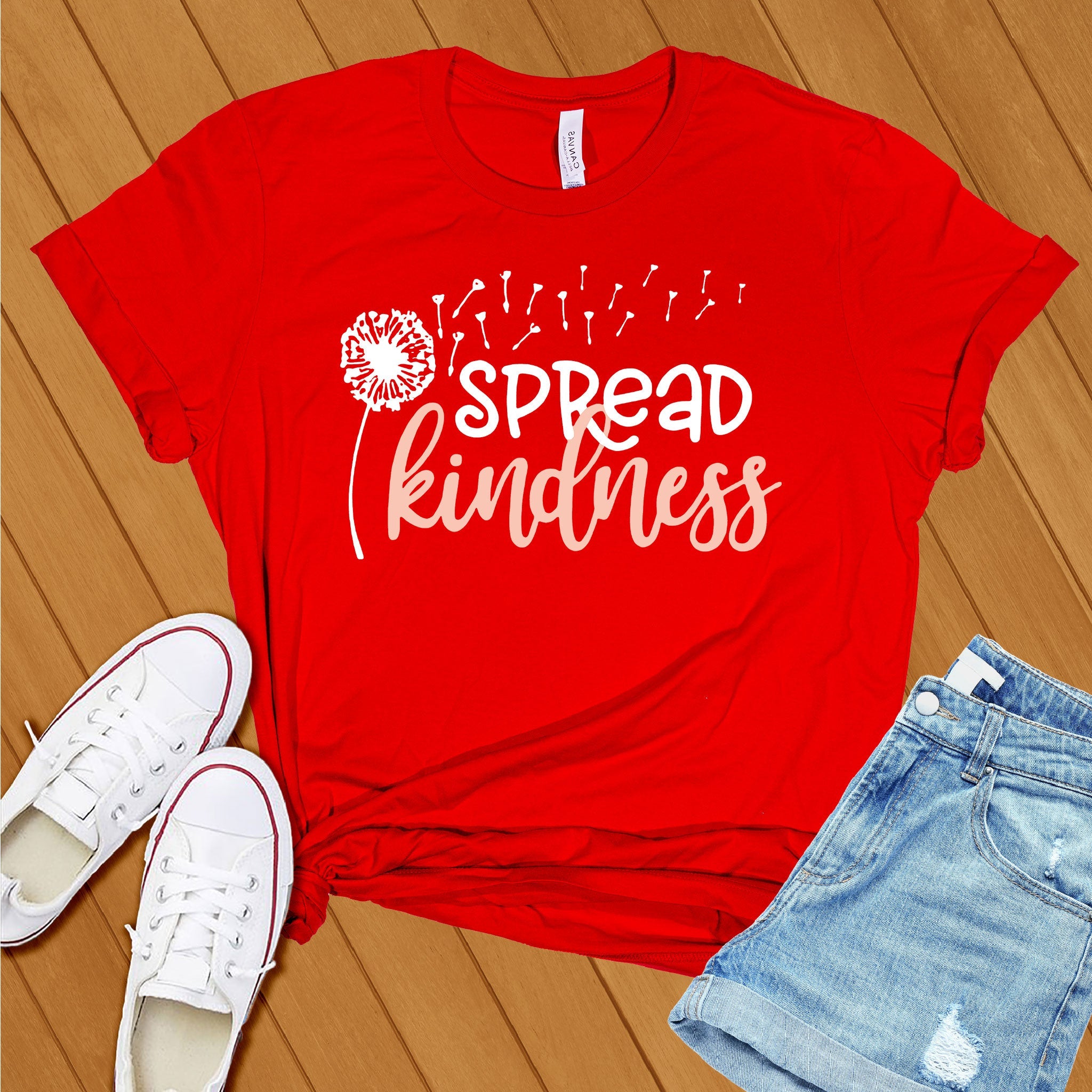 Spread Kindness Dandelion Tee - Love Tees