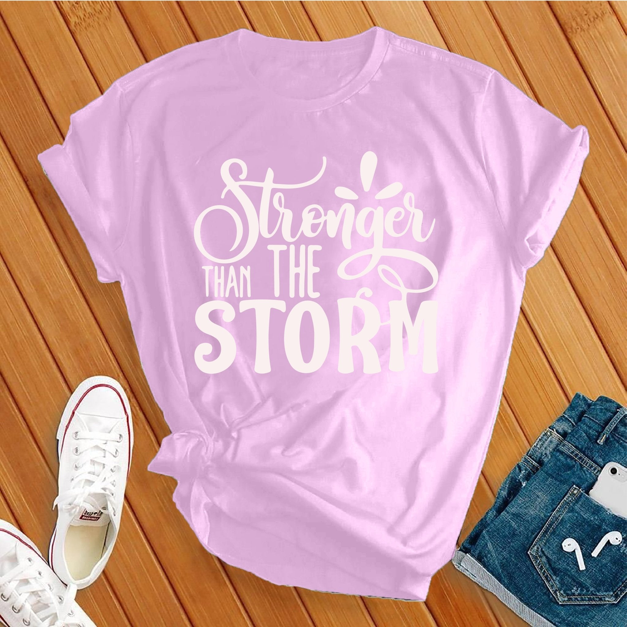 Stronger Than The Storm Tee - Love Tees
