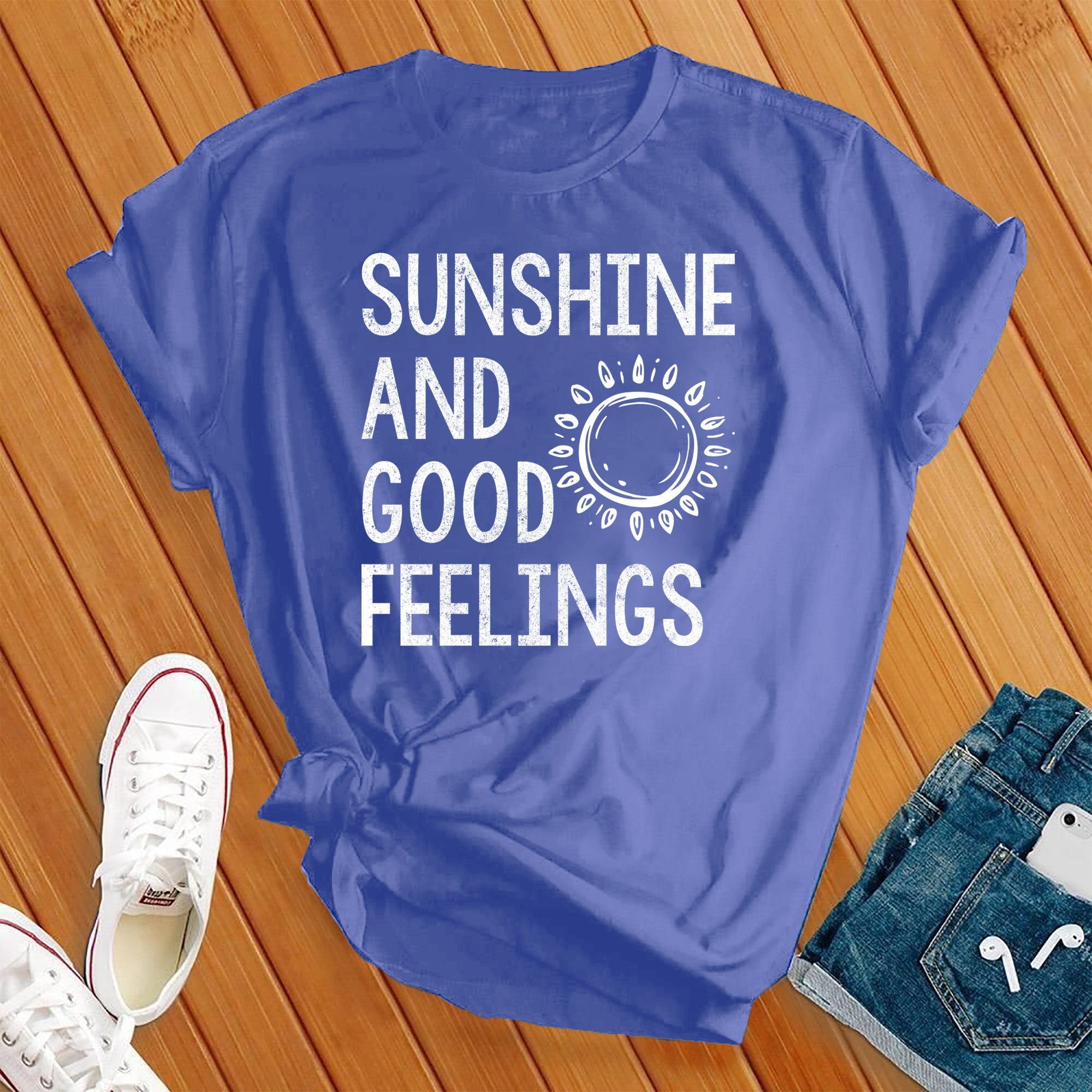 Sunshine and Good Feelings Tee - Love Tees