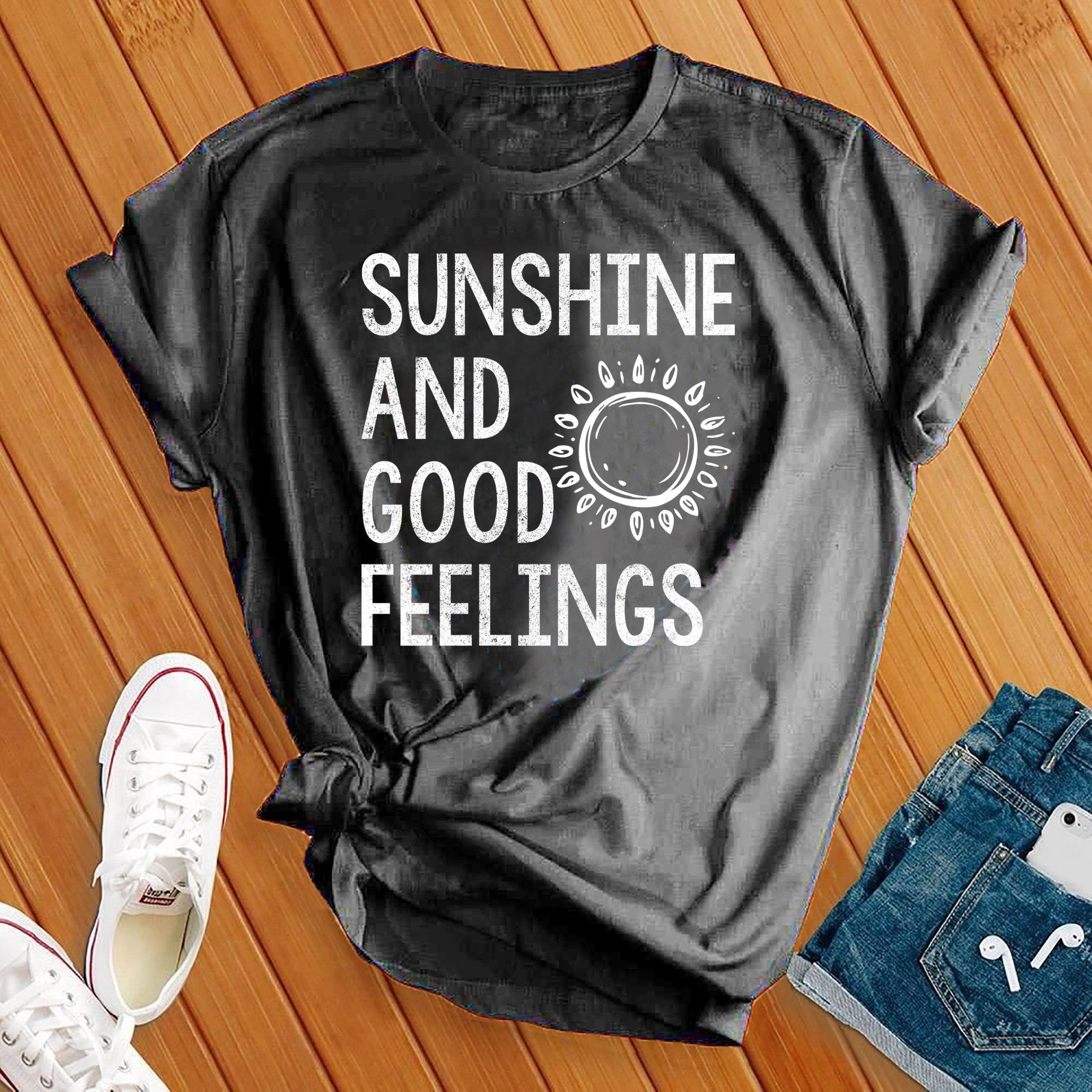 Sunshine and Good Feelings Tee - Love Tees