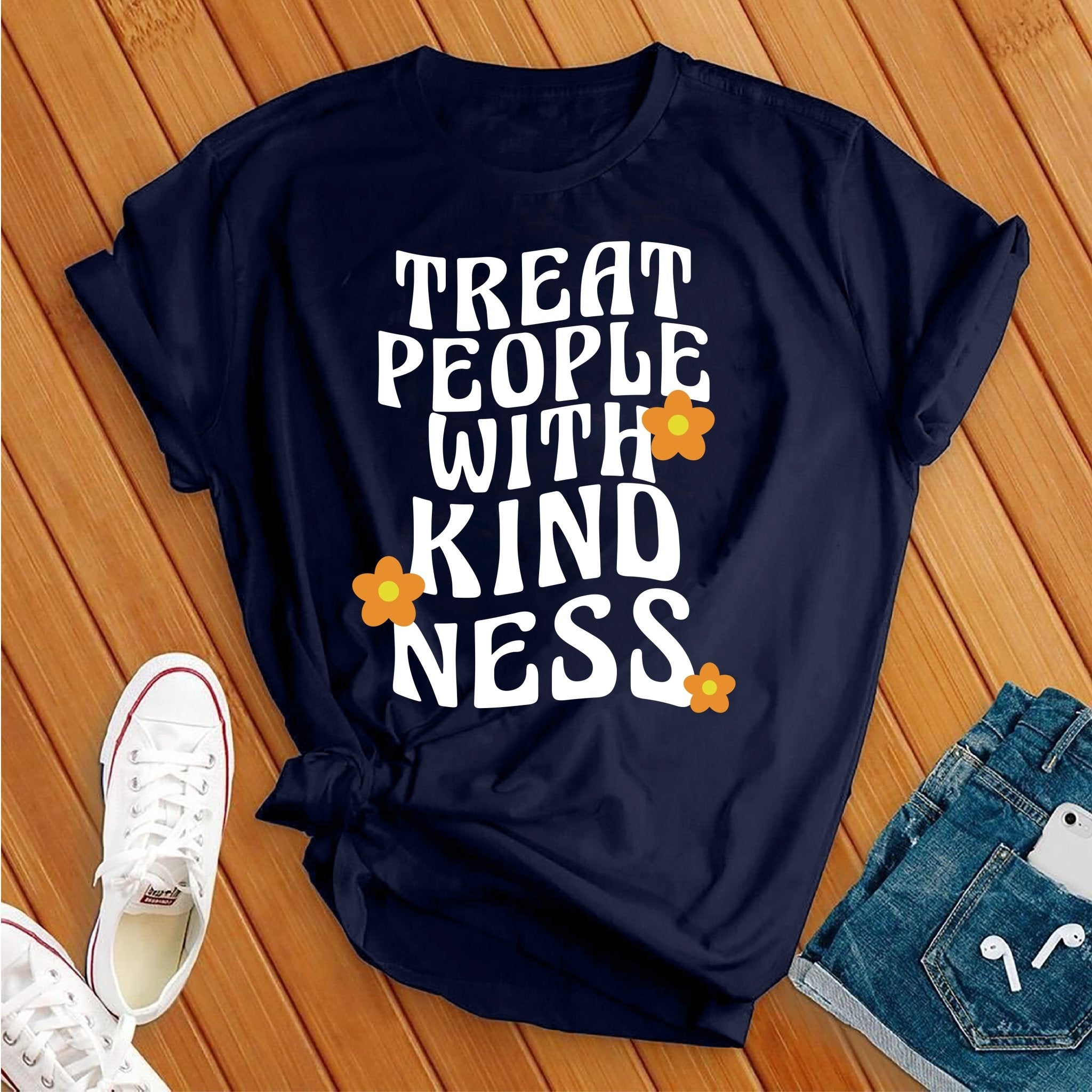 Treat People With Kindness Retro Tee - Love Tees